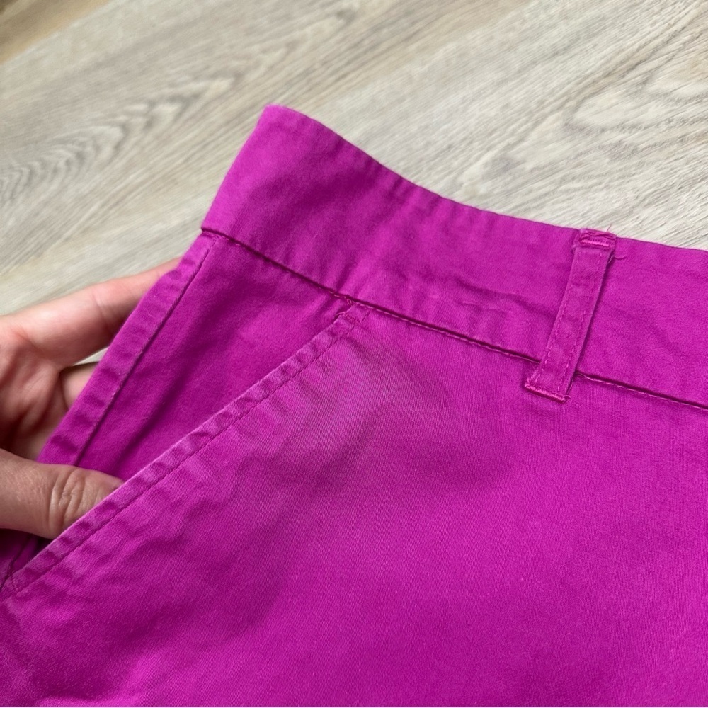 Per Se Magenta Bermuda Shorts - Picture 4 of 5
